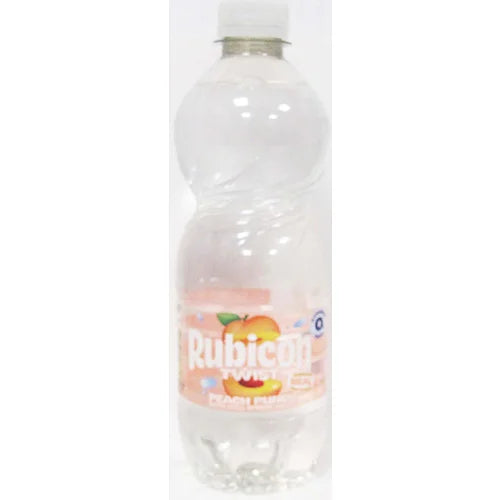 Rubicon Twist Still Peach Punch 500ml, front of pack