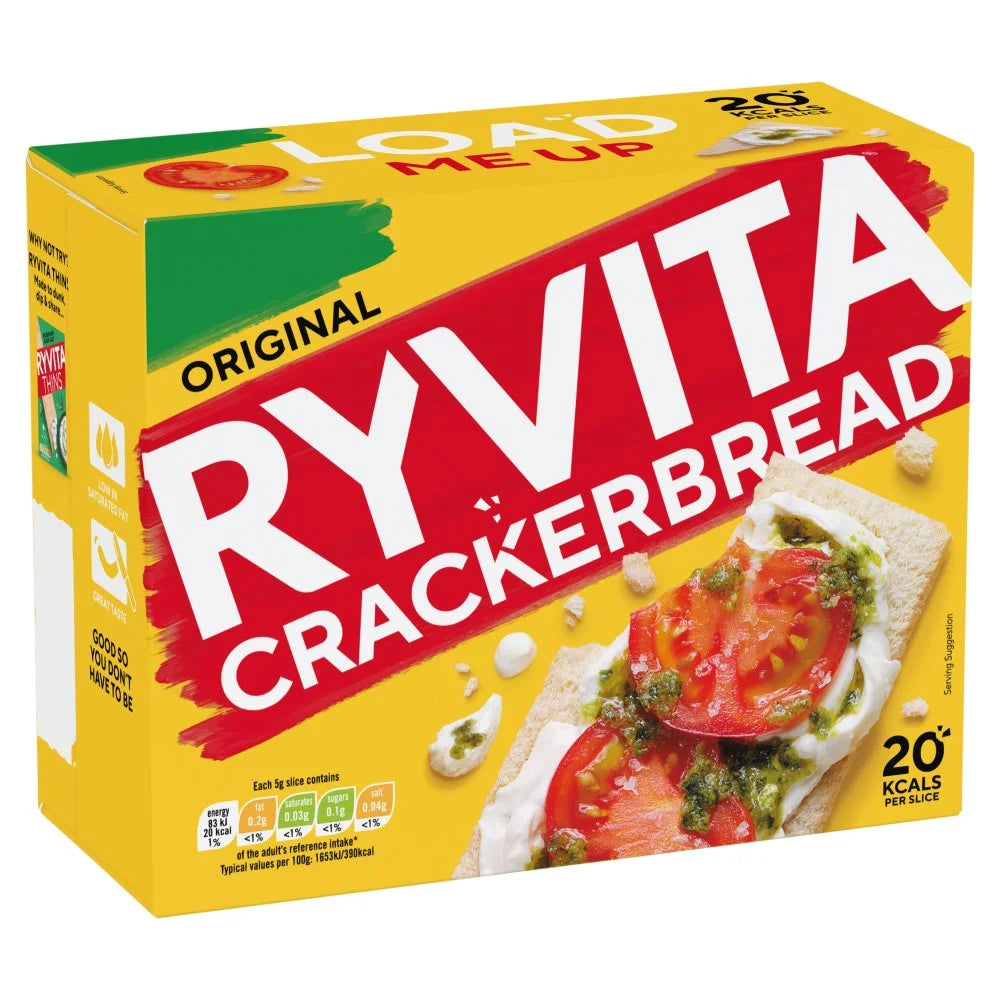 Ryvita Original Crackerbread 125g, front of pack