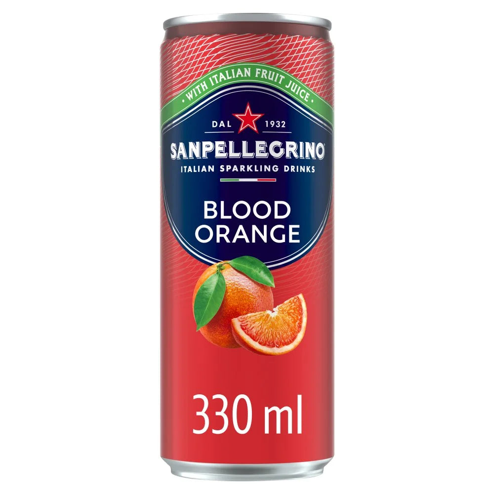 San Pellegrino Blood Orange 330ml, front of pack