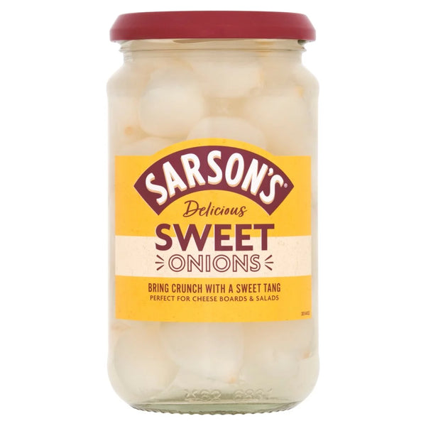 Sarson's Sweet Onions 460g, front of pack