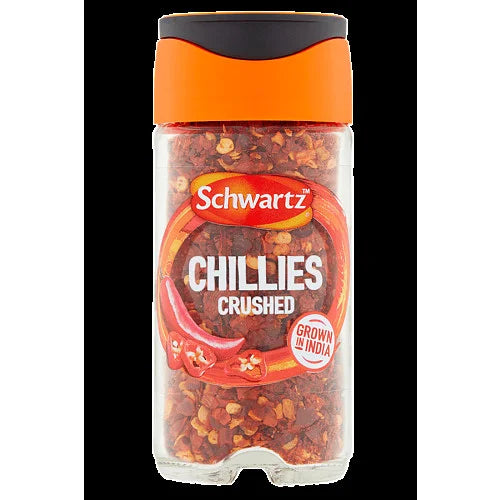Schwartz Crushed Chilli Flakes 29g, front of pack
