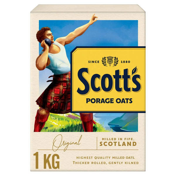 Scott's Porage Original Porridge Oats 1kg, front of pack