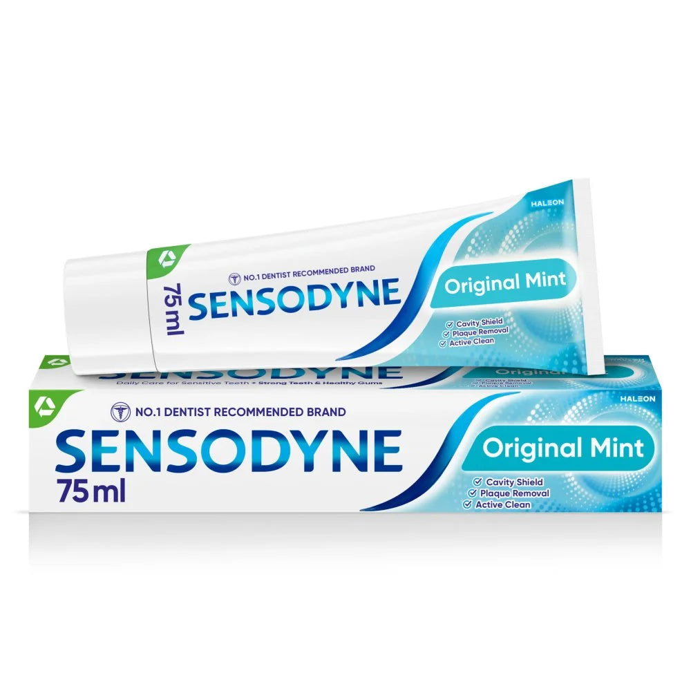 Sensodyne Daily Care Original Mint Toothpaste 75ml, front of pack