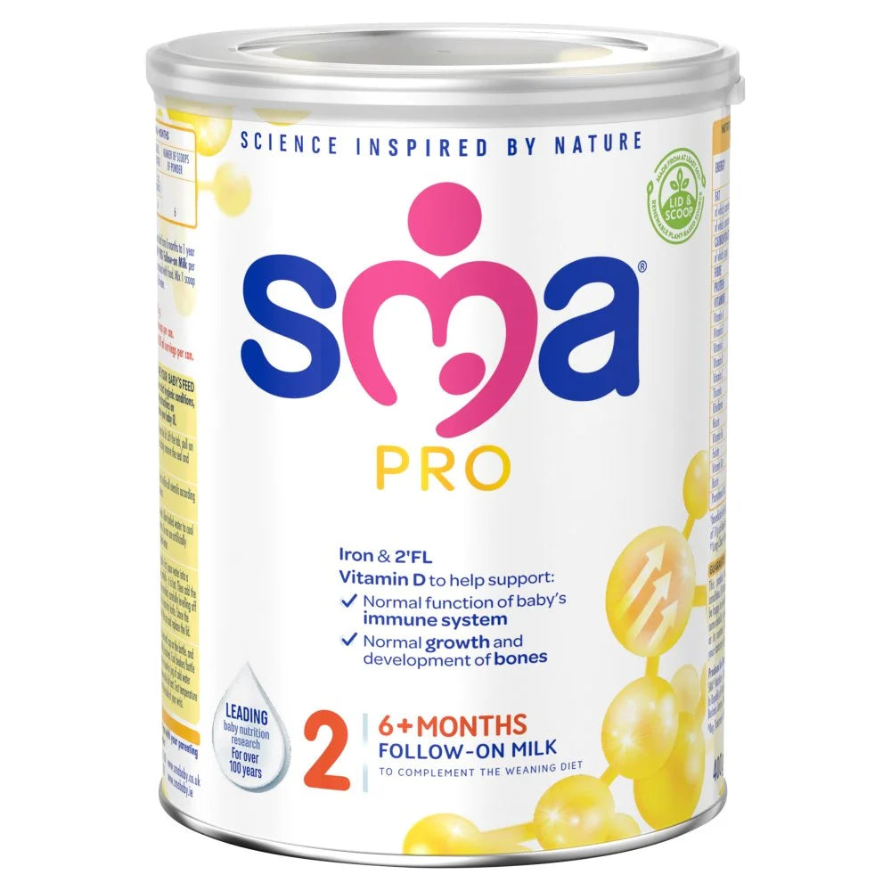SMA 2 Follow-on Baby Milk Powder 400g, front of pack
