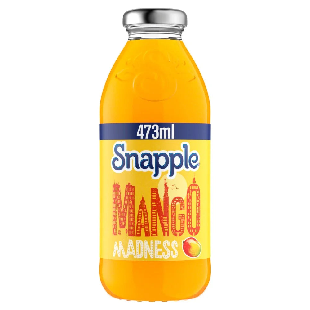 Snapple Mango Madness 473ml, front of pack