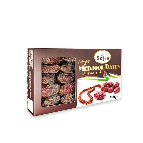 Sofra Medjool Dates 450g, front of pack