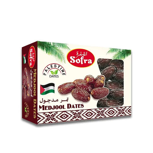 Sofra Premium Quality Palestinian Medjool Dates 900g, front of pack