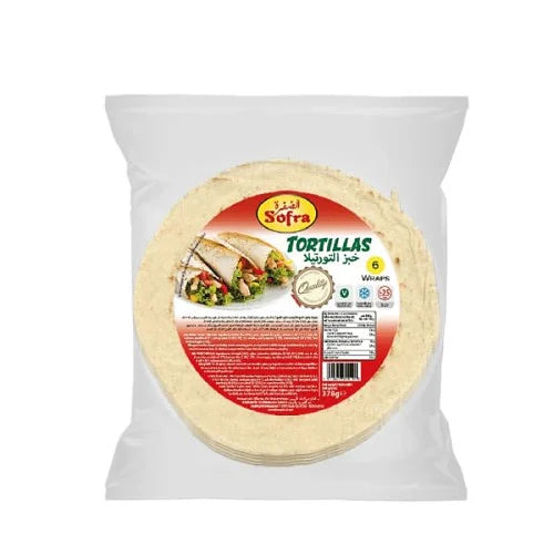 Sofra Tortilla 25cm, front of pack