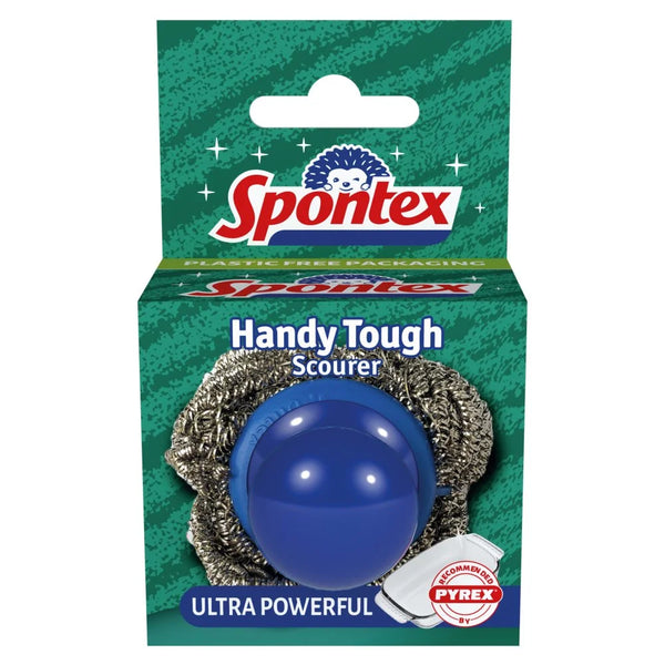 Spontex Handy Tough Metal Scourer, front of pack