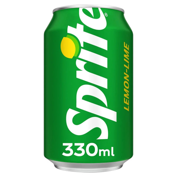 Sprite Lemon and Lime 330ml, front of pack