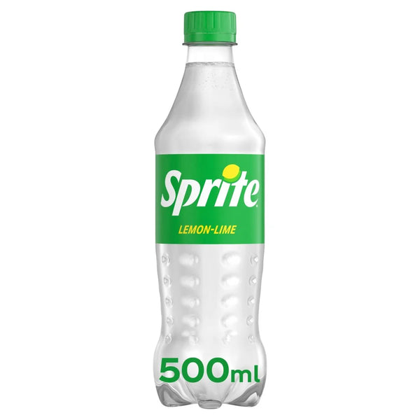 Sprite Lemon and Lime 500ml, front of pack