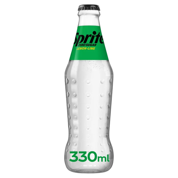 Sprite Zero Sugar 330ml, front of pack