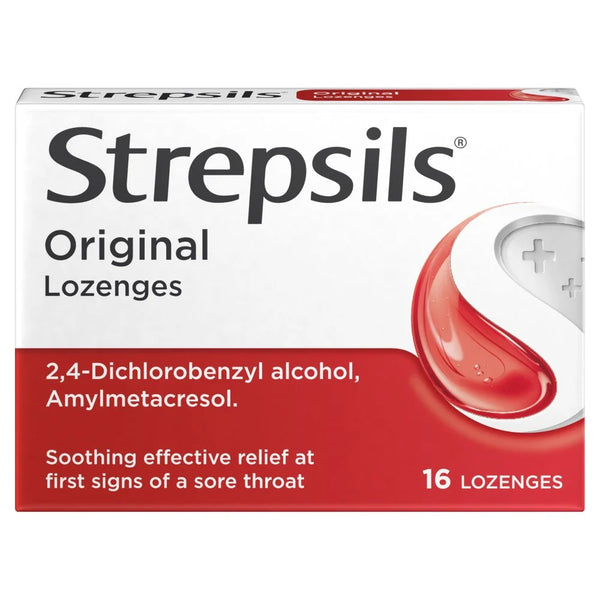 Strepsils Original Lozenges 16 lozenges, front of pack