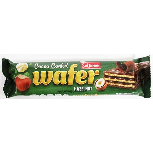 Sultanim Wafer Hazelnut 50g, front of pack