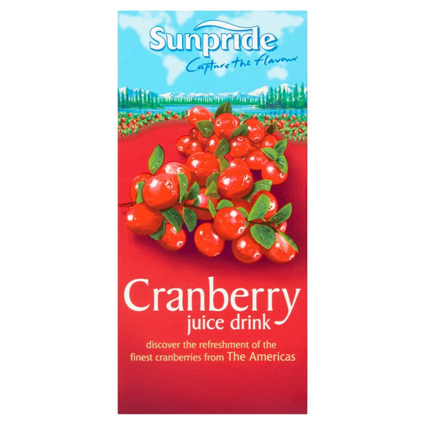 Sunpride Cranberry Juice Drink 1 Litre, front of pack