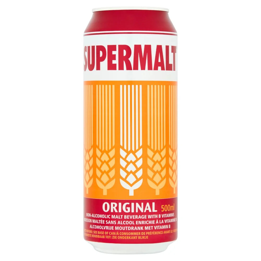 Supermalt Original 500ml, front of pack