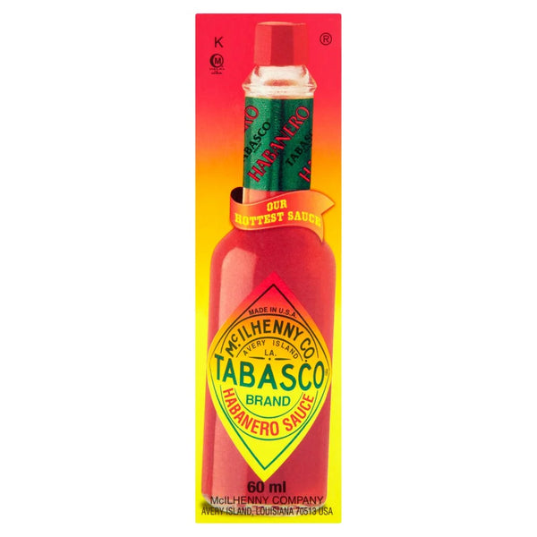 Tabasco Habanero Sauce Fiery 60ml, front of pack
