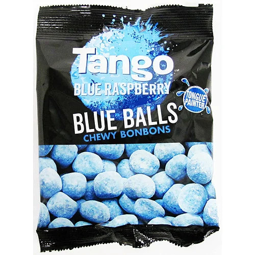 Tango Blue Raspberry Bon Bons 110g, front of pack