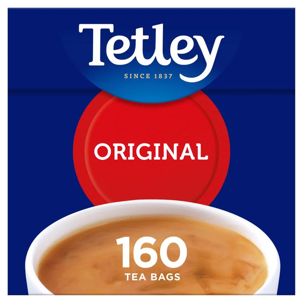 Tetley Original 160 Tea Bags 500g, front of pack