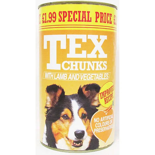 Tex Lamb and Veg Dog Food 1.2kg, front of pack