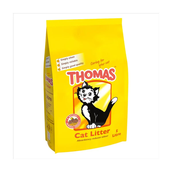 Thomas Cat Litter 5L, front of pack