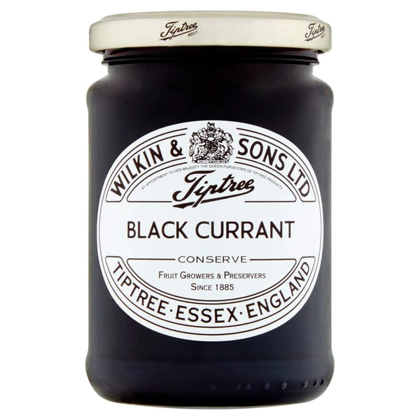 Tiptree Black Currant Conserve 340g, front of pack