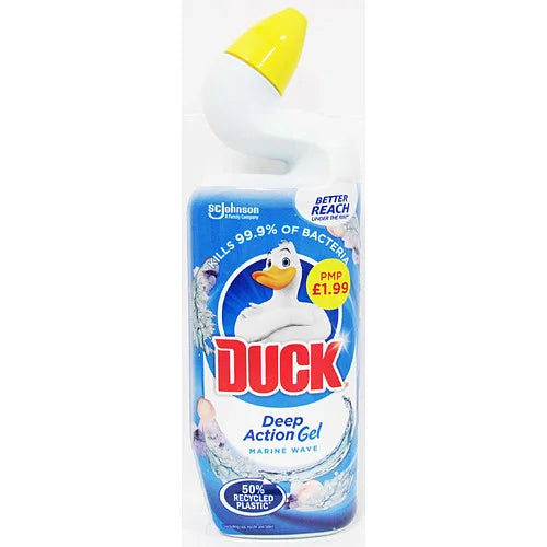 Toilet Duck Gel Marine Wave 750ml, front of pack