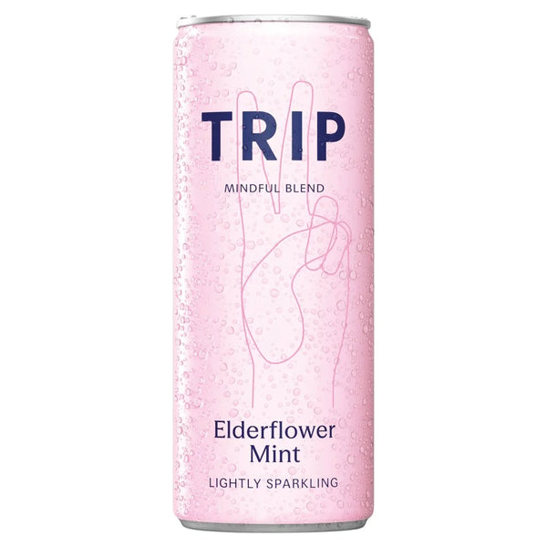 Trip Elderflower Mint 250ml, front of pack