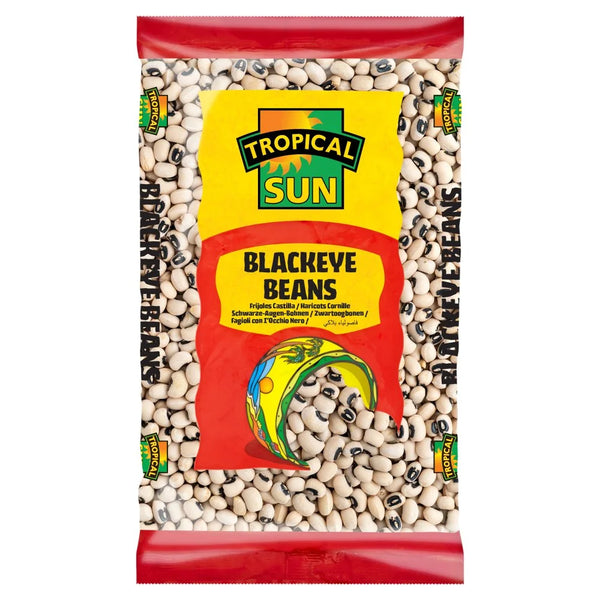 Tropical Sun Blackeye Beans 500g pack, front of pack