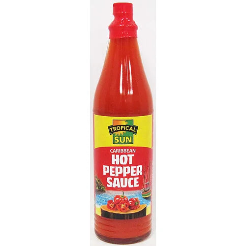 Tropical Sun Caribbean Hot Sauce 170ml, front of pack