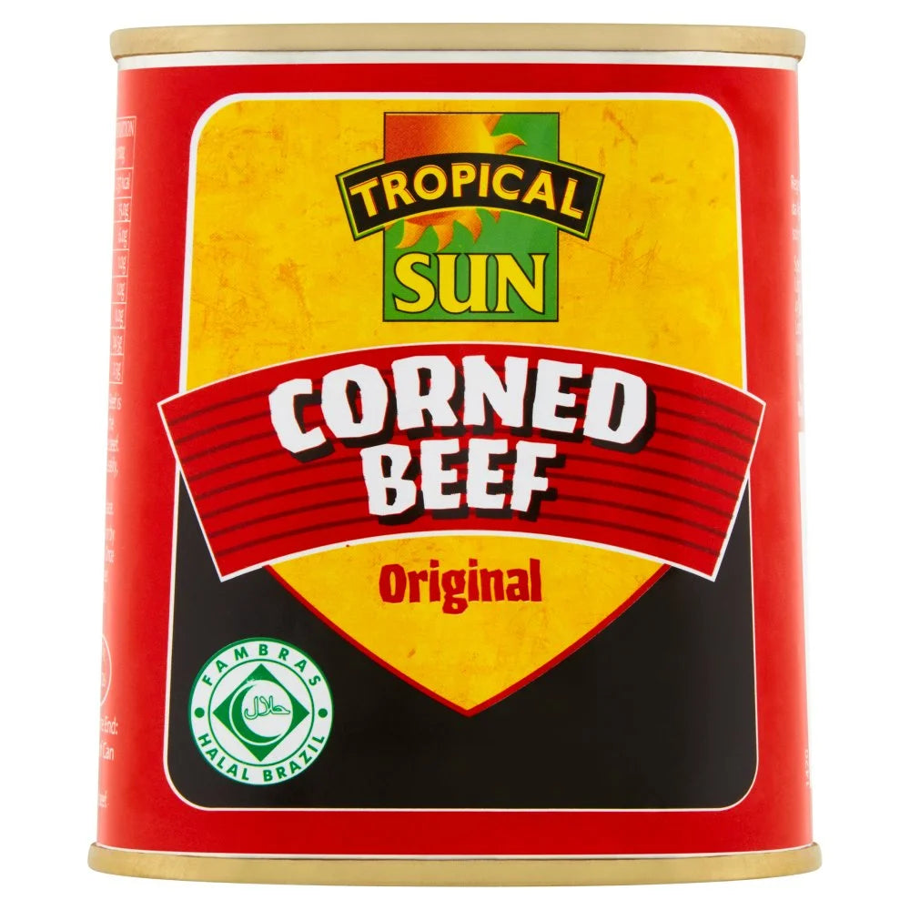 Tropical Sun Corned Beef Original 340g, front of pack