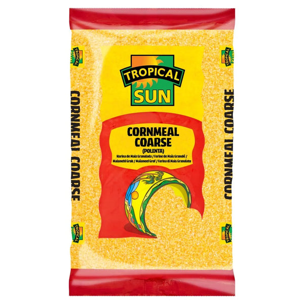 Tropical Sun Cornmeal Coarse 500g, front of pack