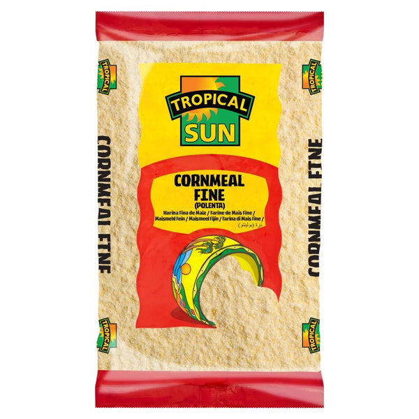 Tropical Sun Cornmeal Fine (Polenta) 500g, front of pack