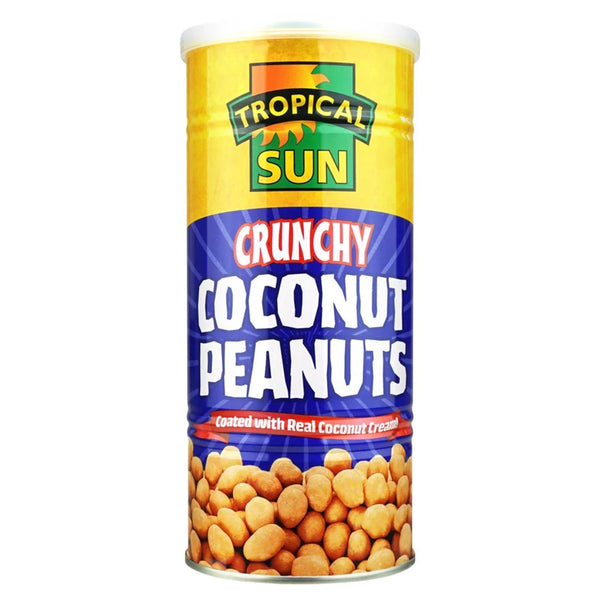 Tropical Sun Crunchy Coconut Peanuts 330g, front of pack