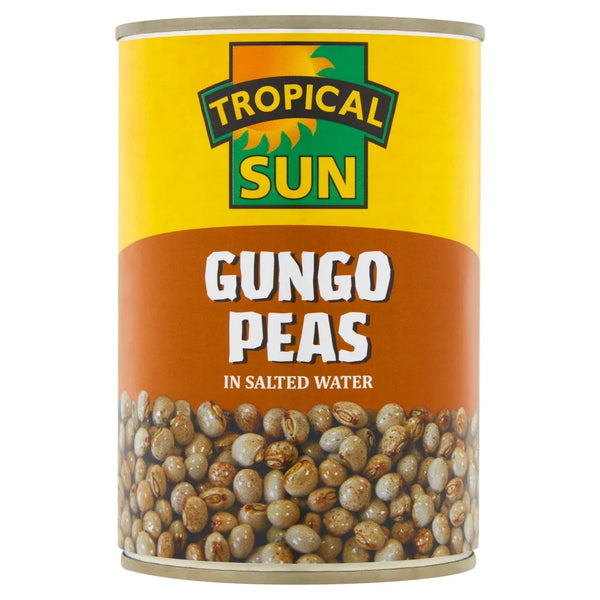 Tropical Sun Gungo Peas in Salted Water 400g, front of pack
