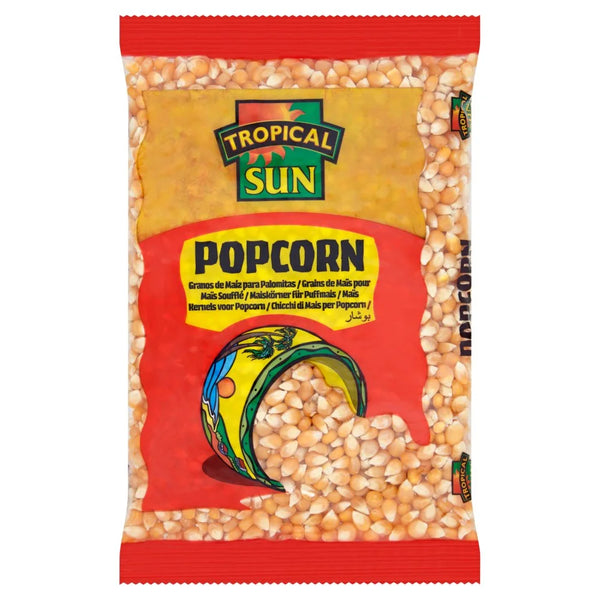 Tropical Sun Popcorn 500g, front of pack