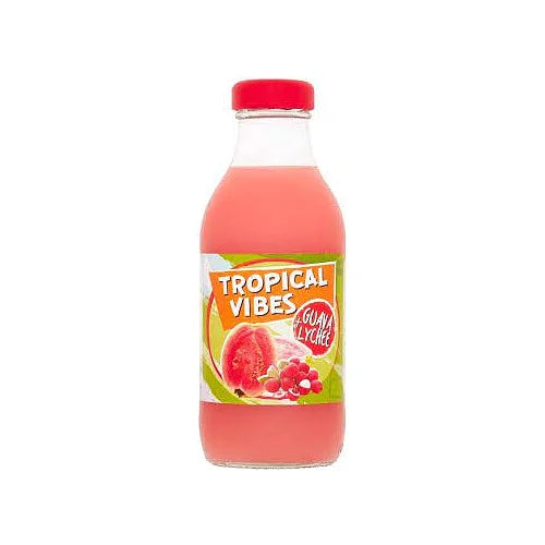 Tropical Vibes Guava + Lychee 300ml, front of pack