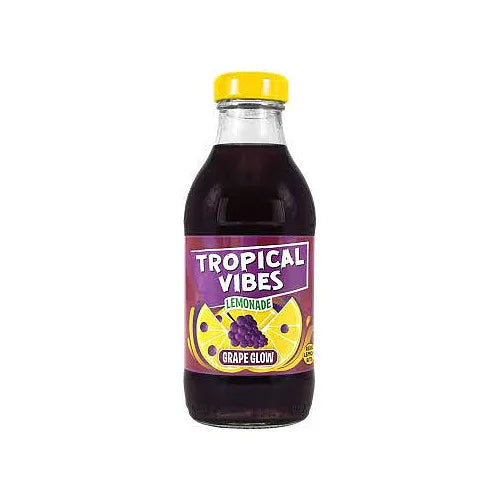 Tropical Vibes Lemonade Grape Glow 300ml, front of pack