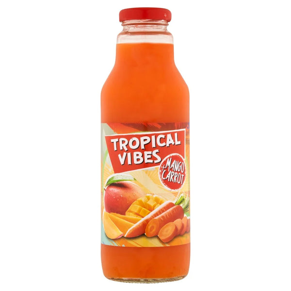 Tropical Vibes Mango + Carrot 532ml, front of pack