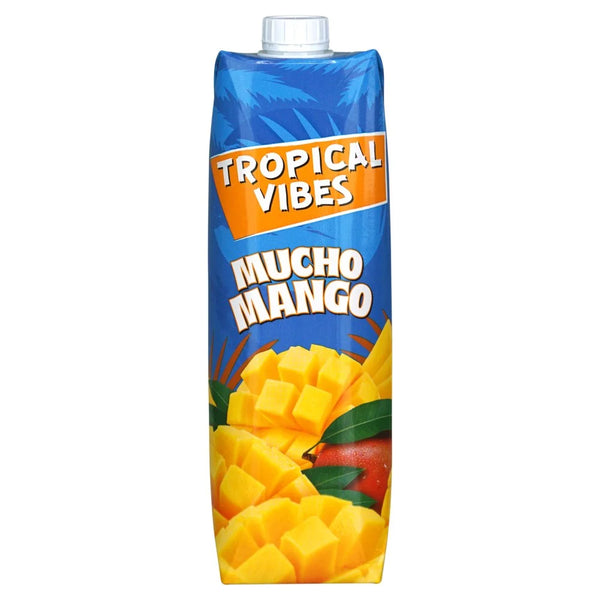 Tropical Vibes Mucho Mango 1L, front of pack