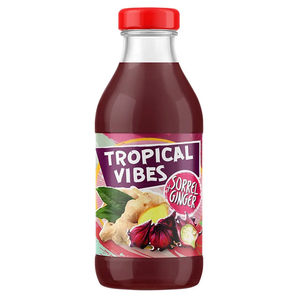 Tropical Vibes Sorrel + Ginger 300ml, front of pack
