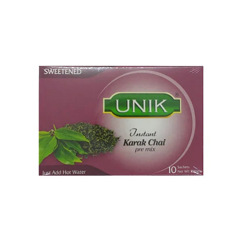 Unik Karak Tea Sweetened 200g, front of pack