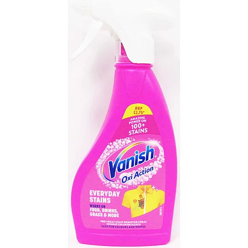 Vanish Oxi Prewash Spray 250ml, front of pack