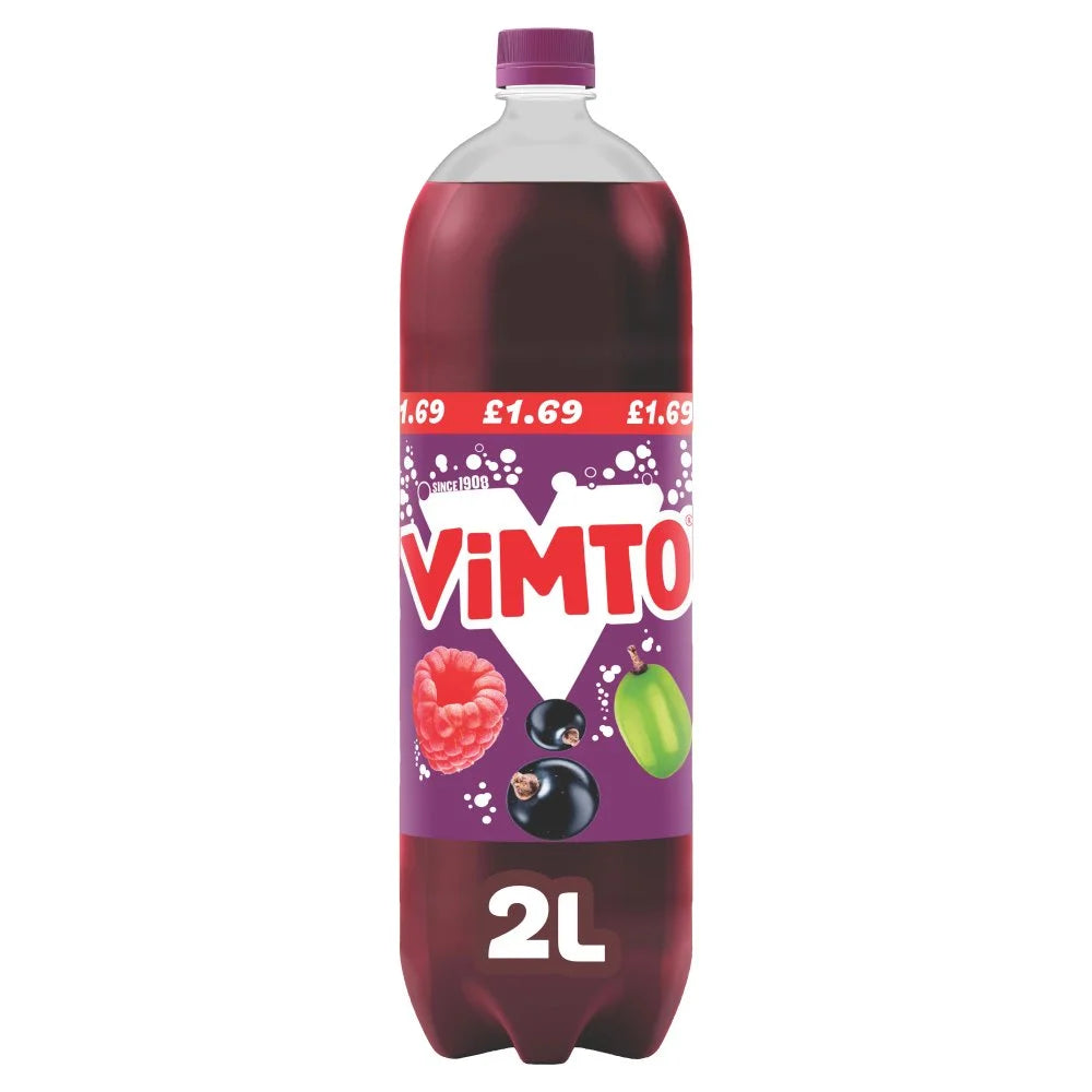 Vimto Soft Drink 2 Litre, front of pack