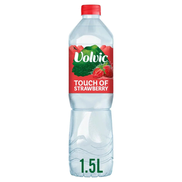Volvic Touch of Fruit Strawberry 1.5L, front of pack