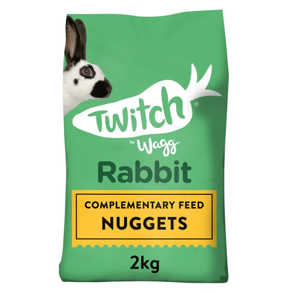 Wagg Twitch Rabbit Nuggets 2kg, front of pack
