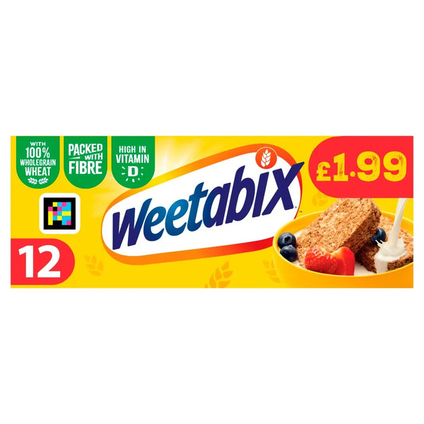 Weetabix Original 12 Biscuits, front of pack