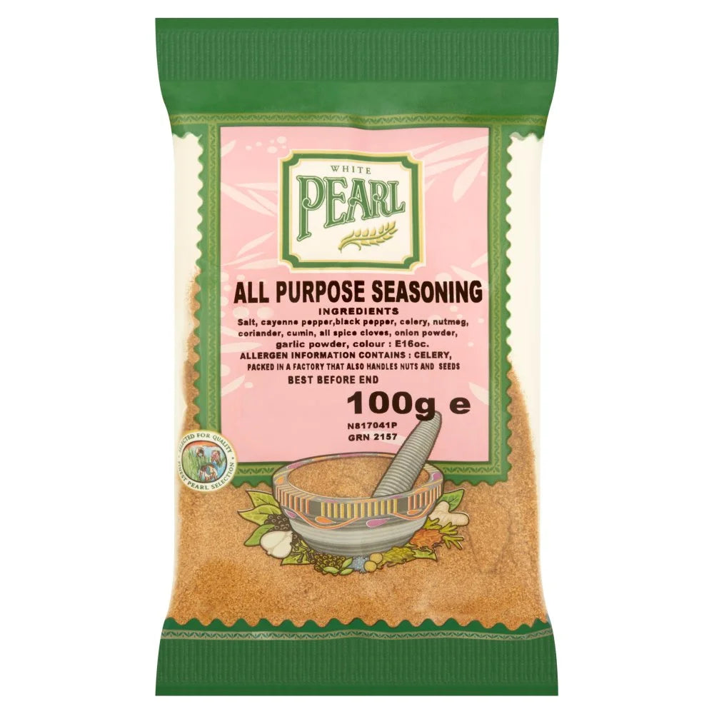 White Pearl All Purpose Seasoning 100g, front of pack