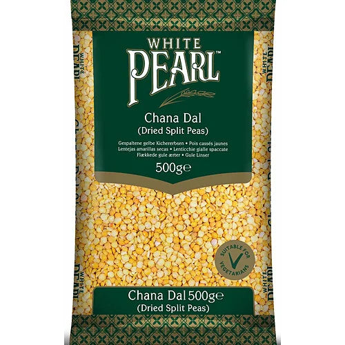 White Pearl Chana Dal 500g, front of pack