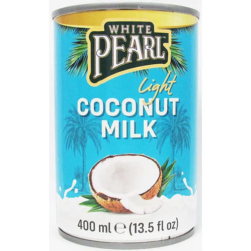 White Pearl Coconut Milk Light 400ml, front of pack